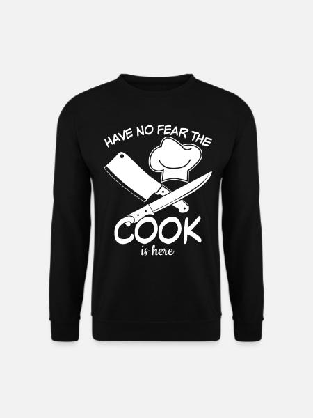 Cooking Chef's Hat Kitchen Chef - Unisex Sweatshirt - black