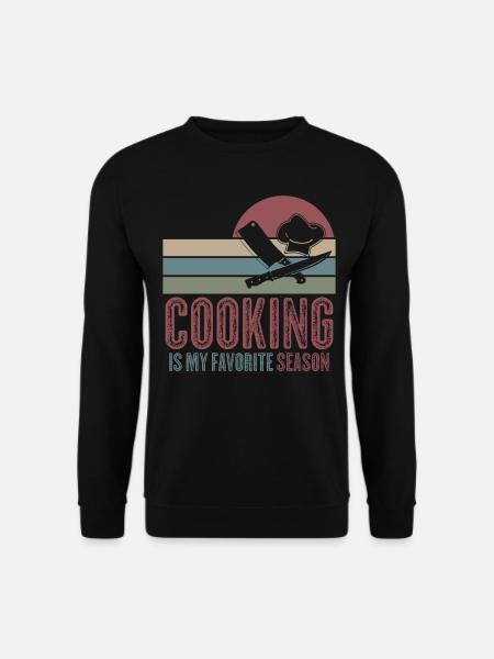 Chapeau de chef Cuisine Chef Chef Cuisine - Sweat-shirt Unisexe - noir