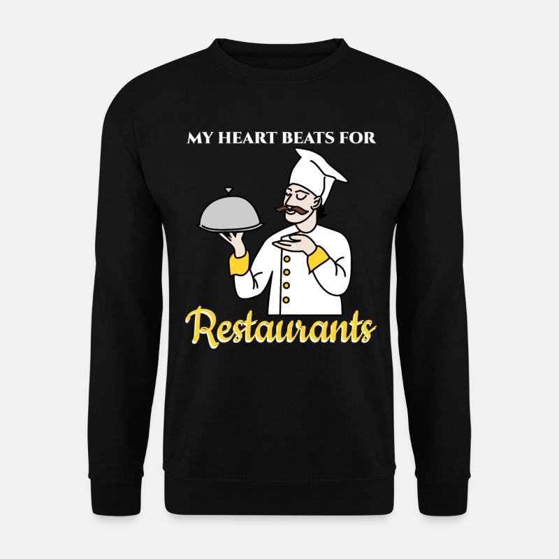 Restaurant Chef good food - Unisex Sweatshirt - black
