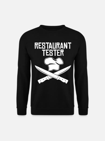 Restaurant Chef's knife Restaurant tester - Unisex Sweatshirt - black