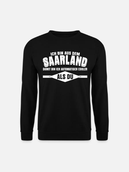 Saarländer Saarland saarländisch - Unisex Pullover - Schwarz