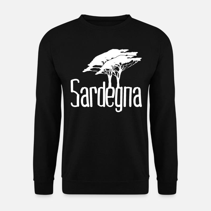 Sardaigne Arbres Sardegna Sardaigne - Sweat-shirt Unisexe - noir