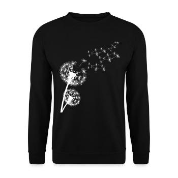 Christianisme Chrétiens Poisson chrétien - Sweat-shirt Unisexe - noir - Devant - Alina (178cm) & Michal (187cm)