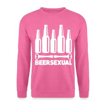 Bier Bierbrauer Saufen Brauerei - Unisex Pullover - Pink - Vorne
