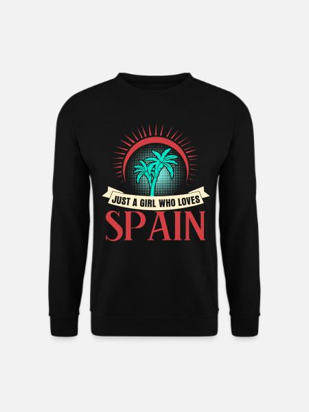 Spain Holidays Spanish - Unisex Sweatshirt - black