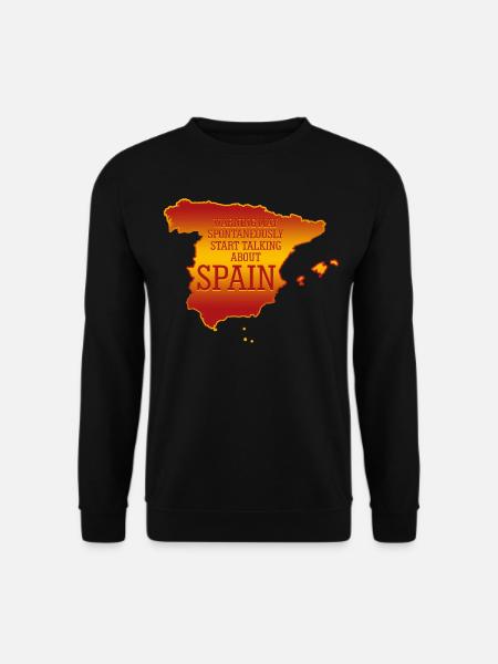 Spain Spanish Holidays - Unisex Sweatshirt - black