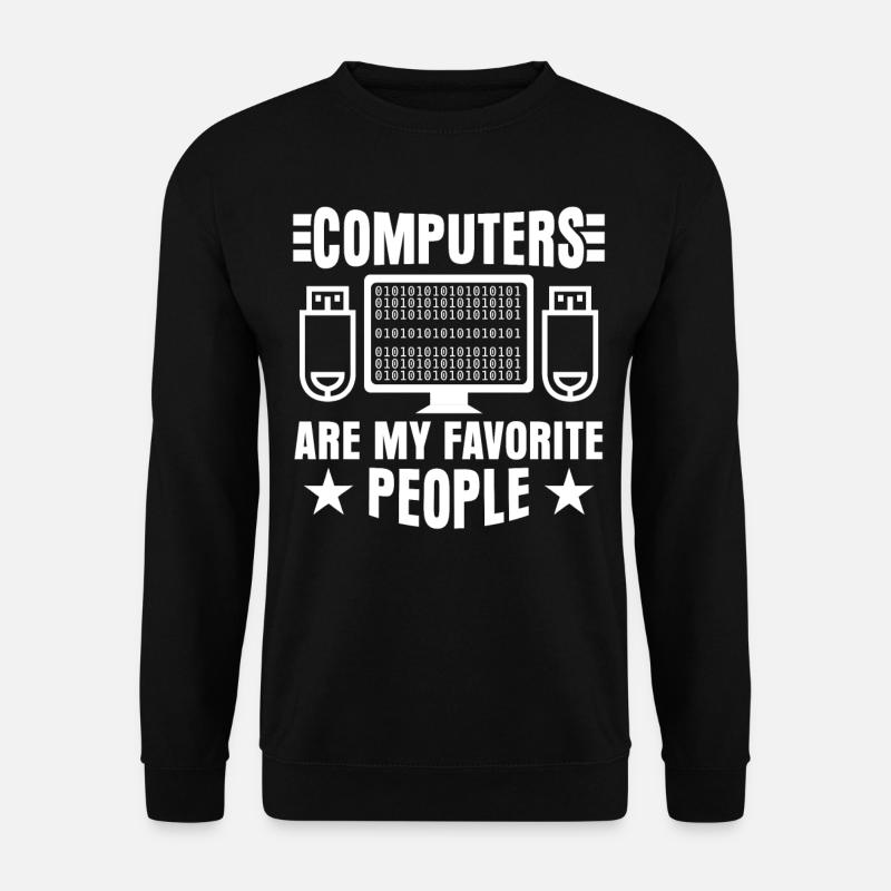 Admin Programmer Computer Scientist - Unisex Sweatshirt - black