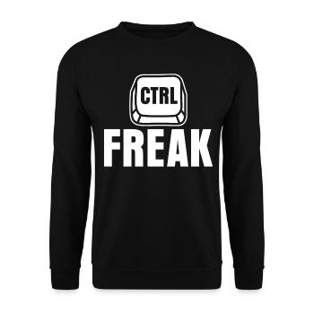 Computer Scientist Admin Programmer - Unisex Sweatshirt - black - Front - Alina (178cm) & Michal (187cm)