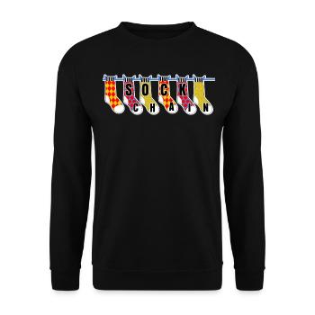 Computer Scientist Admin Computer Science - Unisex Sweatshirt - black - Front - Alina (178cm) & Michal (187cm)