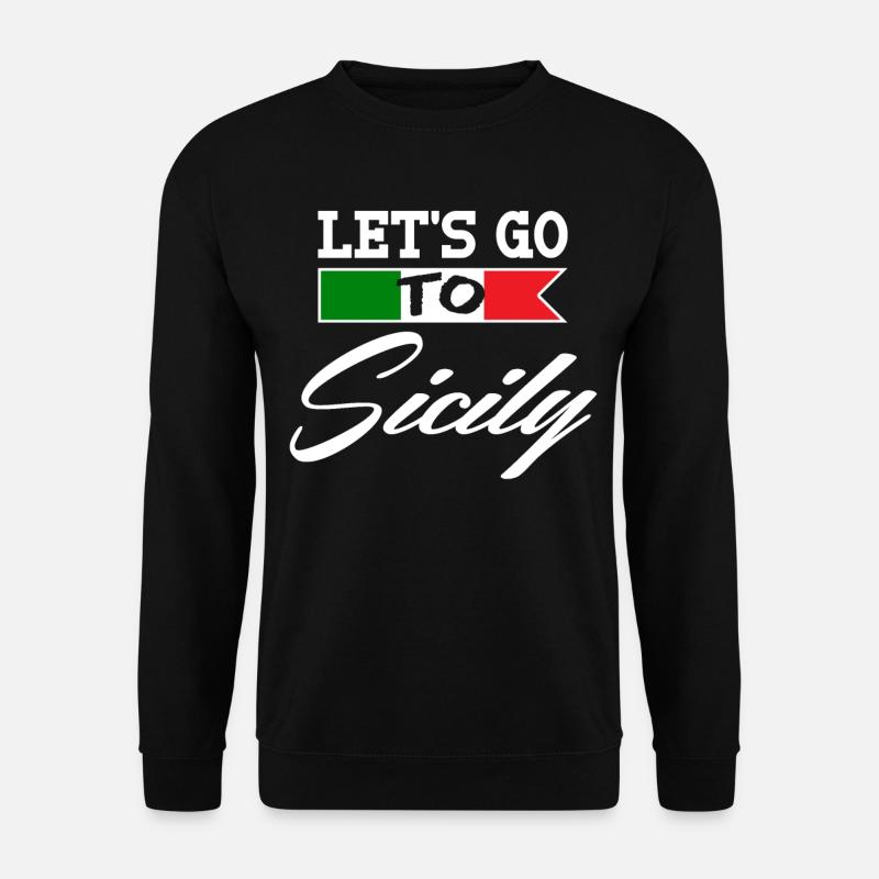 Sicily Island Italy Holidays - Unisex Sweatshirt - black