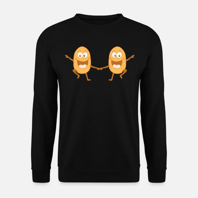 Potato Dancing Boogie Woogie - Sweat-shirt Unisexe - noir