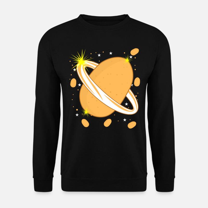Potato in space Potatoes - Unisex Sweatshirt - black