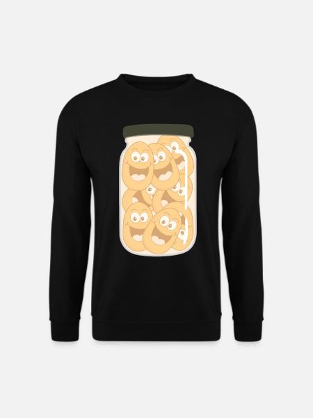 Potato in a jar Potatoes - Unisex Sweatshirt - black