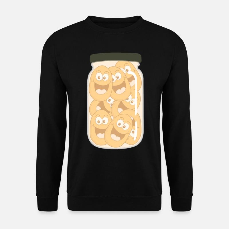 Potato in a jar Potatoes - Unisex Sweatshirt - black