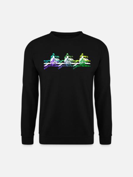 Rudersport Kanu Ruderboot Ruderer Rudern - Unisex Pullover - Schwarz