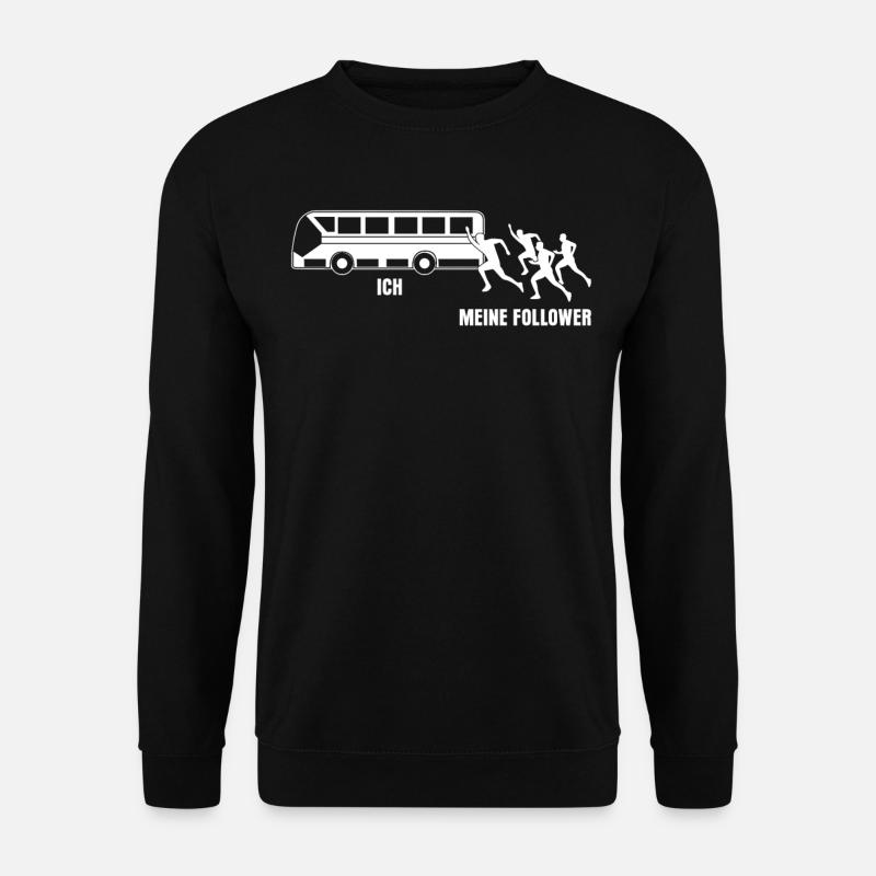 Busfahrer Spruch - Unisex Pullover - Schwarz