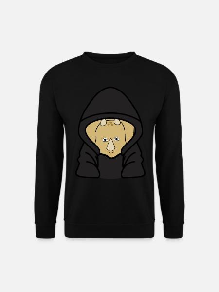 no dinosaurs - Unisex Sweatshirt - black