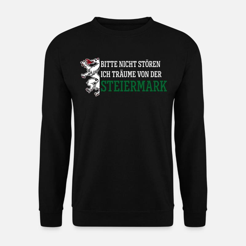Österreich Steiermark - Unisex Pullover - Schwarz