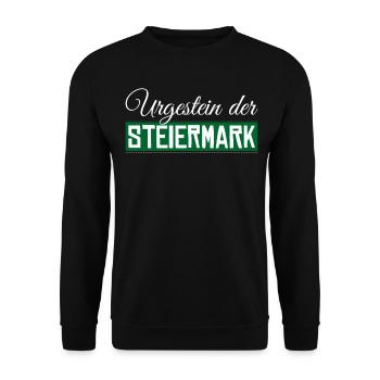 Steiermark - Unisex Pullover - Schwarz - Vorne - Alina (178cm) & Michal (187cm)