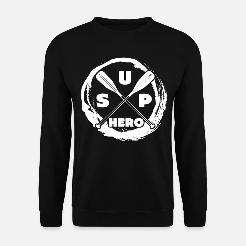 SUP Board Stand Up Paddle - Sweat-shirt Unisexe - noir