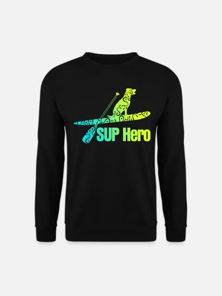 SUP Stand Up Paddling - Unisex Pullover - Schwarz