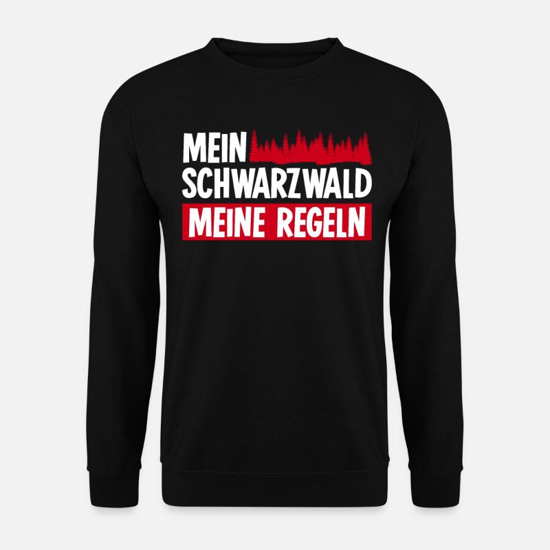 Schwarzwald Schwarzwälder - Unisex Pullover - Schwarz