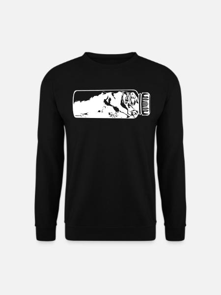 Zugspitze Hike - Unisex Sweatshirt - black