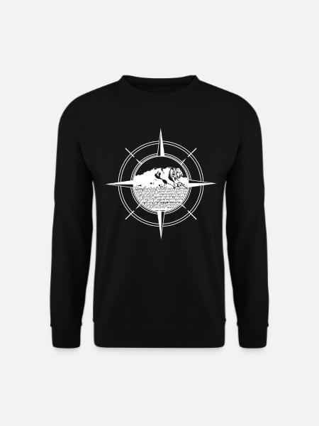 Zugspitze Hike Hiking Mountaineering - Unisex Sweatshirt - black
