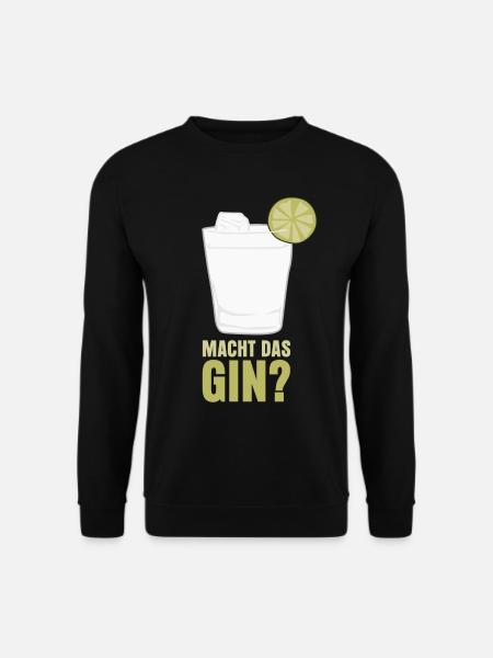 Macht das Gin? - Unisex Pullover - Schwarz