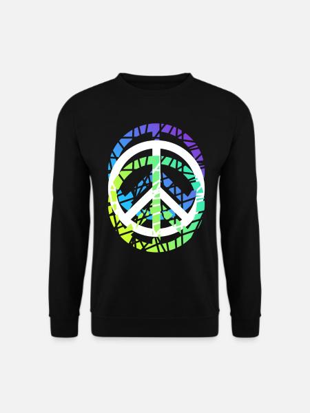 Pacifism World Peace Peace Sympol - Unisex Sweatshirt - black