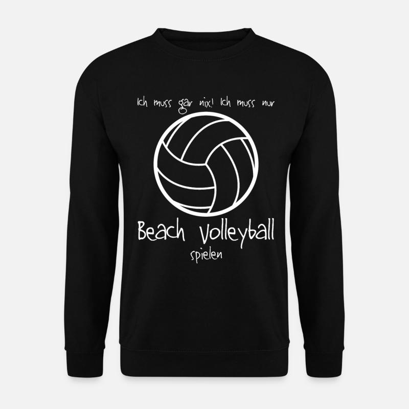 Volleyball Player Beach Volleyball - Unisex Sweatshirt - black