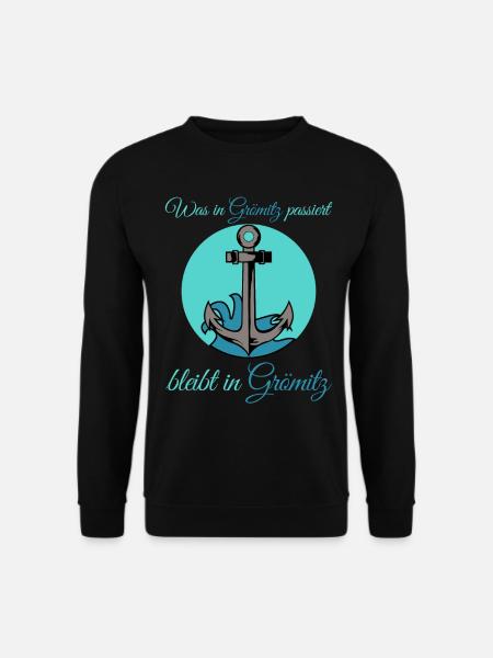 Grömitz Ostsee Urlaub - Unisex Pullover - Schwarz