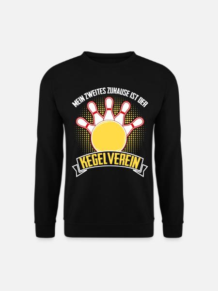 Kegelverein Kegeln Kegler - Unisex Pullover - Schwarz
