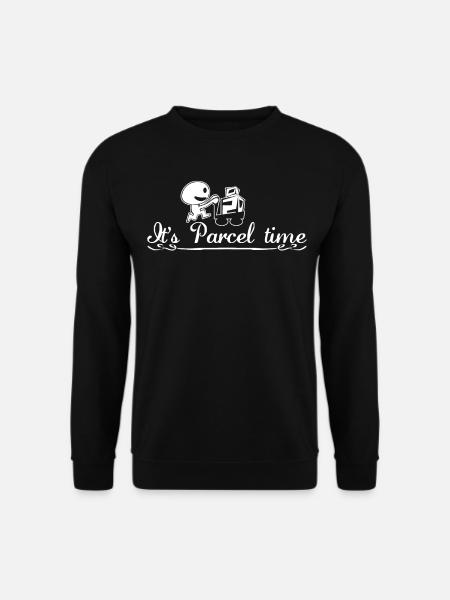 Parcel carrier, parcel deliverer, postman - Unisex Sweatshirt - black