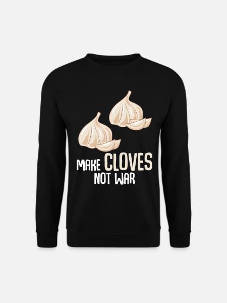 ail gousse d’ail gousses d’ail gousses d’ail - Sweat-shirt Unisexe - noir