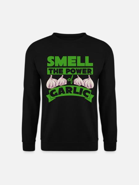 L’odeur de l’ail - Sweat-shirt Unisexe - noir