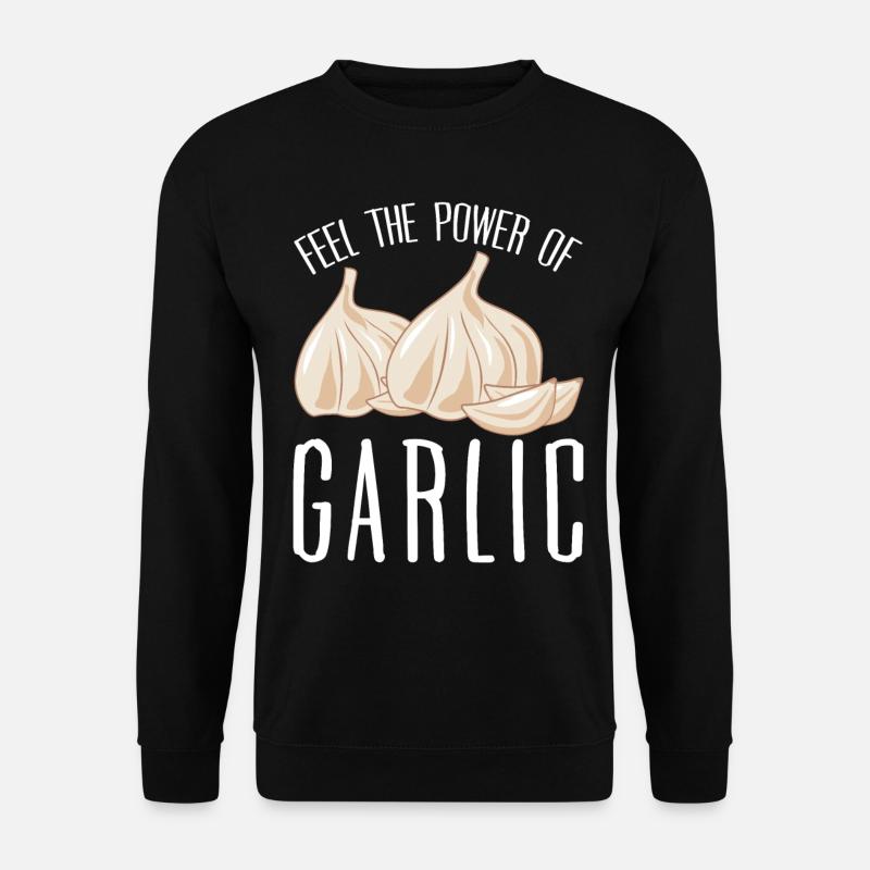 Garlic - Unisex Pullover - Schwarz