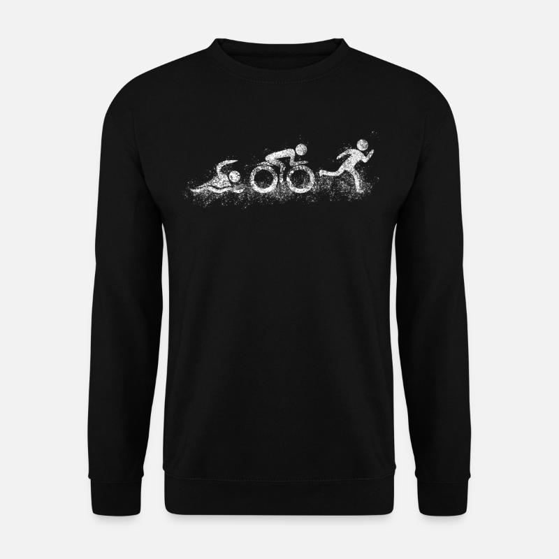 Triathlètes de triathlon Triathlète - Sweat-shirt Unisexe - noir