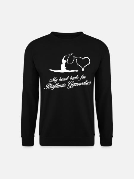 RSG Turnen Rhythmische Sportgymnastik - Unisex Pullover - Schwarz