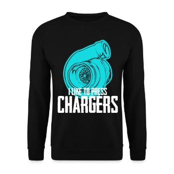 Turbocompresseur Werktsatt Auto Tuner Tuning - Sweat-shirt Unisexe - noir - Devant - Alina (178cm) & Michal (187cm)