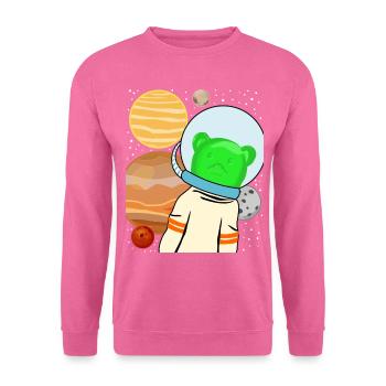Gummibärchen im Weltraum - Unisex Pullover - Pink - Vorne