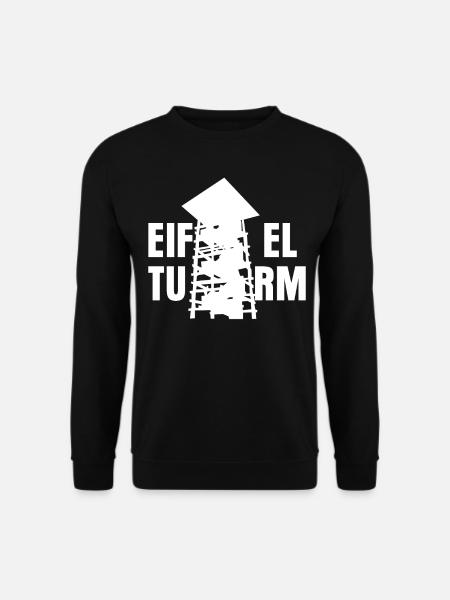 Eifel Aussichtsturm Eifler Eifeler - Unisex Pullover - Schwarz