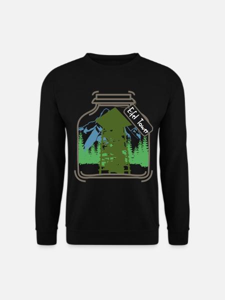 Tour d’observation de l’Eifel Eifel - Sweat-shirt Unisexe - noir