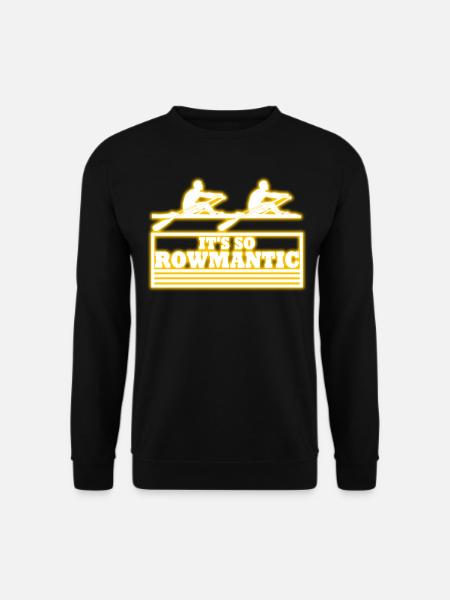 Rudern Ruderer Ruderboot Ruderverein - Unisex Pullover - Schwarz