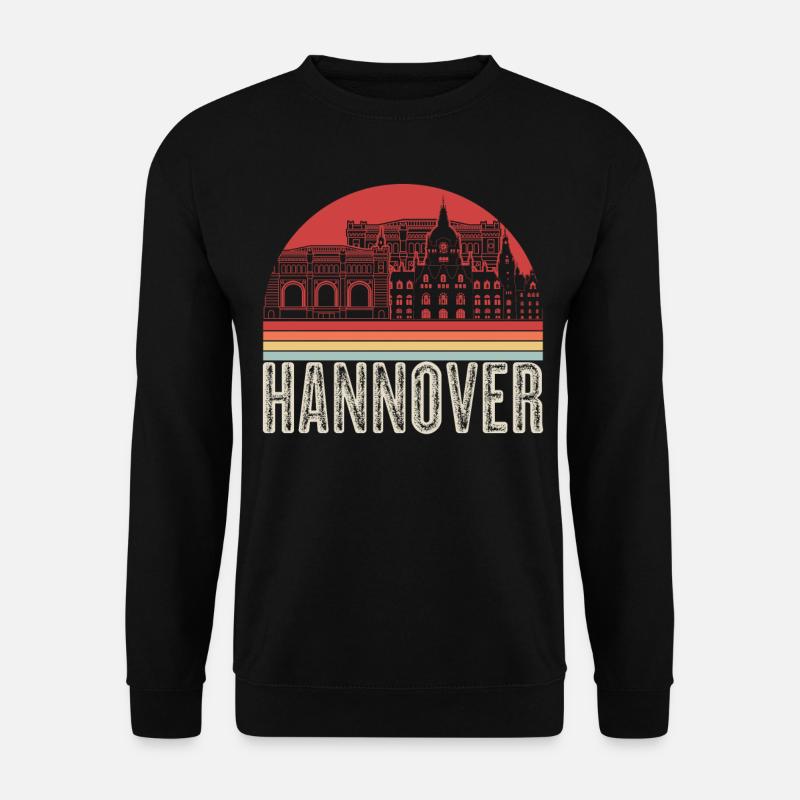 Hanover Retro Souvenir - Unisex Sweatshirt - black