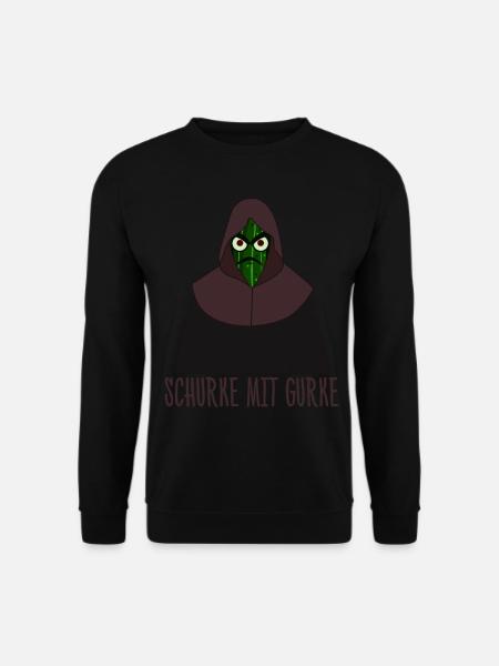 Gurken Schurke - Unisex Pullover - Schwarz
