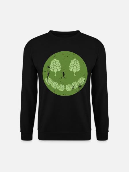 Beer Smile Beer Brewer Hops - Unisex Sweatshirt - black