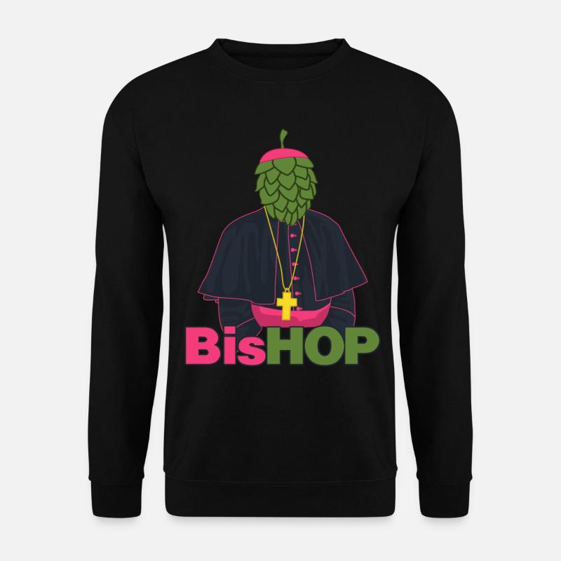 Hops Bishop Beer Brewery - Unisex Sweatshirt - black