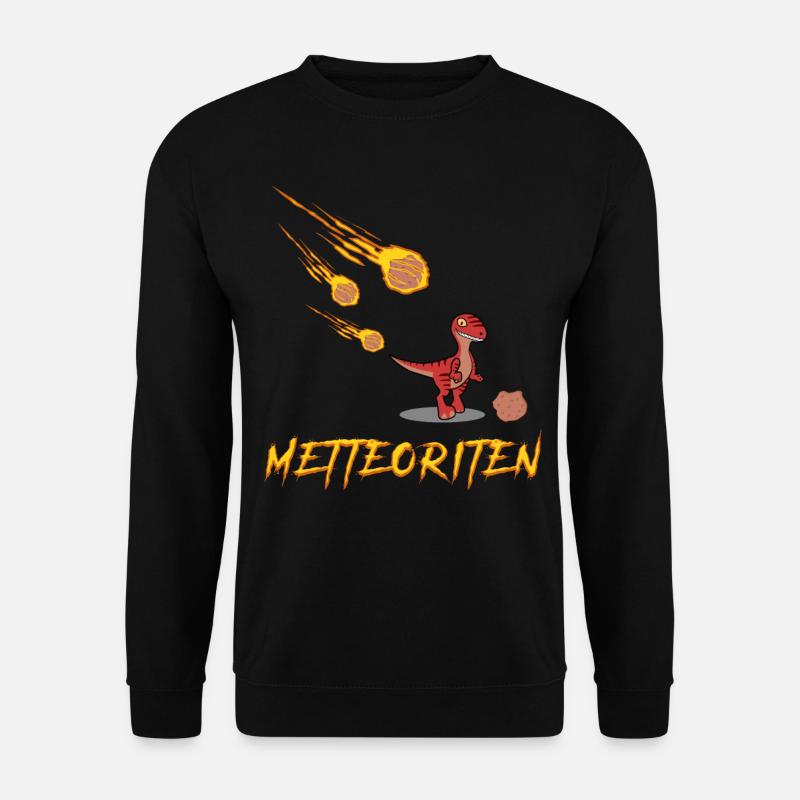 Hackfleisch Mettfleisch Mettbrötchen - Unisex Pullover - Schwarz