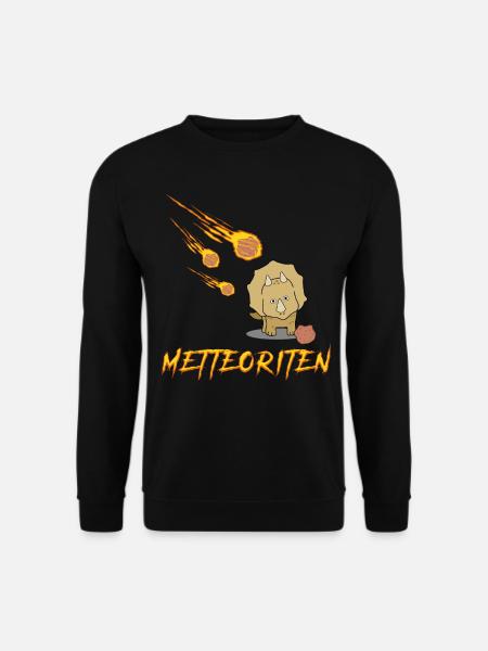 Mettbällchen Dinosaurier Hackfleisch - Unisex Pullover - Schwarz